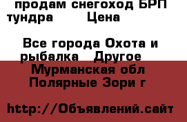 продам снегоход БРП тундра 550 › Цена ­ 450 000 - Все города Охота и рыбалка » Другое   . Мурманская обл.,Полярные Зори г.